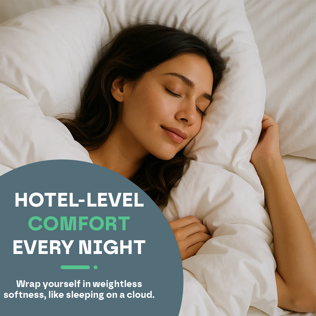 All Seasons Cloud-Soft Duvet | Gentle on Skin, Cozy & Breathable for Twin, Full, Queen, King Sizes