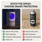 InsectoStop UV Fly Catcher – Electric Mosquito Lamp for Indoor and Outdoor