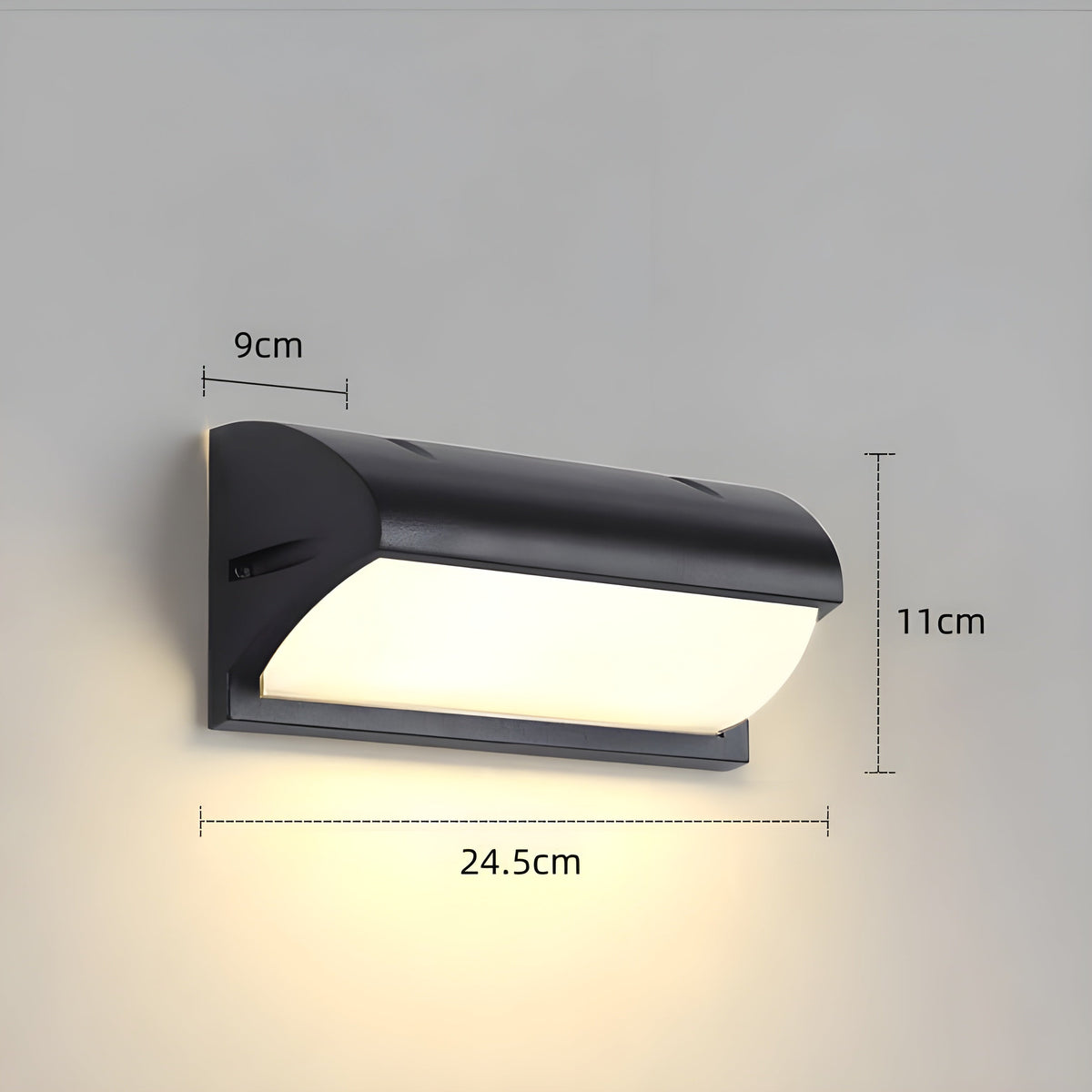 LED Outdoor Motion Sensor Waterproof Wall Lamp
