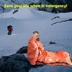 Survival Sleeping Bag Ultralight – Fits in the Bag & Thermal Insulating