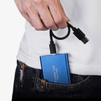 External SSD Drive Aluminum Portable Storage