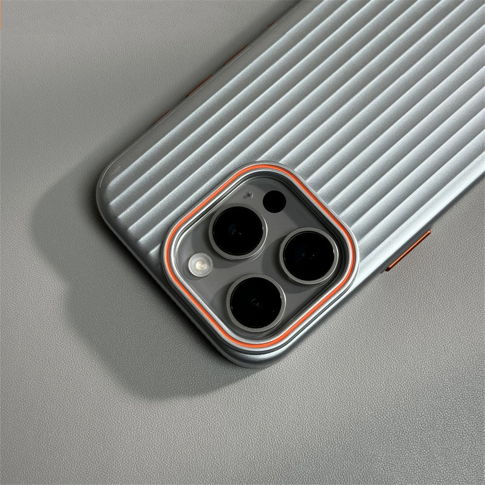 Ultra-thin corrugated mat shockproof case for iPhone