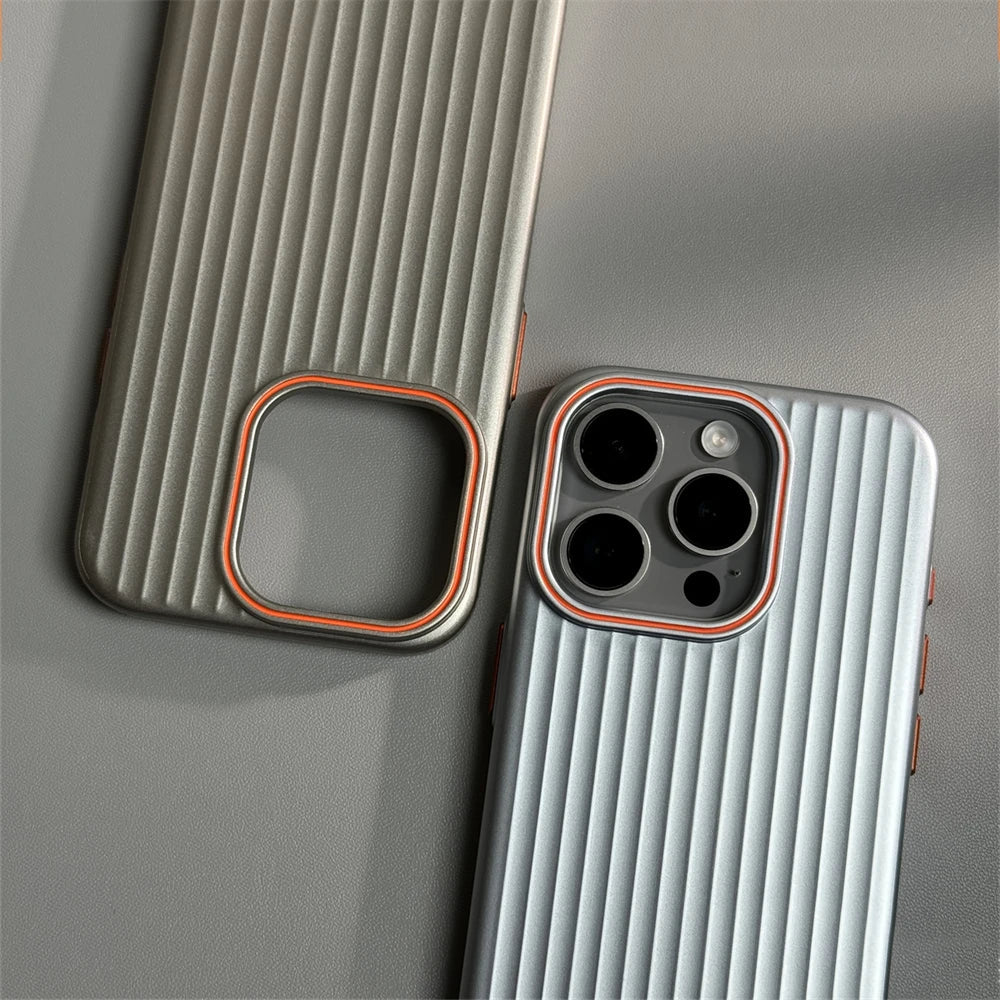 Ultra-thin corrugated mat shockproof case for iPhone
