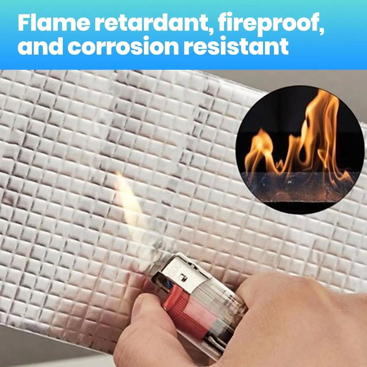 Ultra-durable waterproof butyl tape for repairs