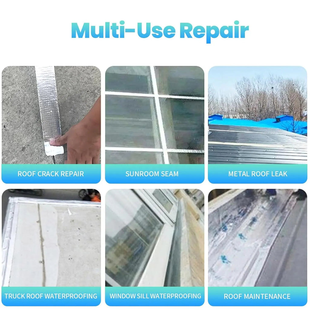 Ultra-durable waterproof butyl tape for repairs