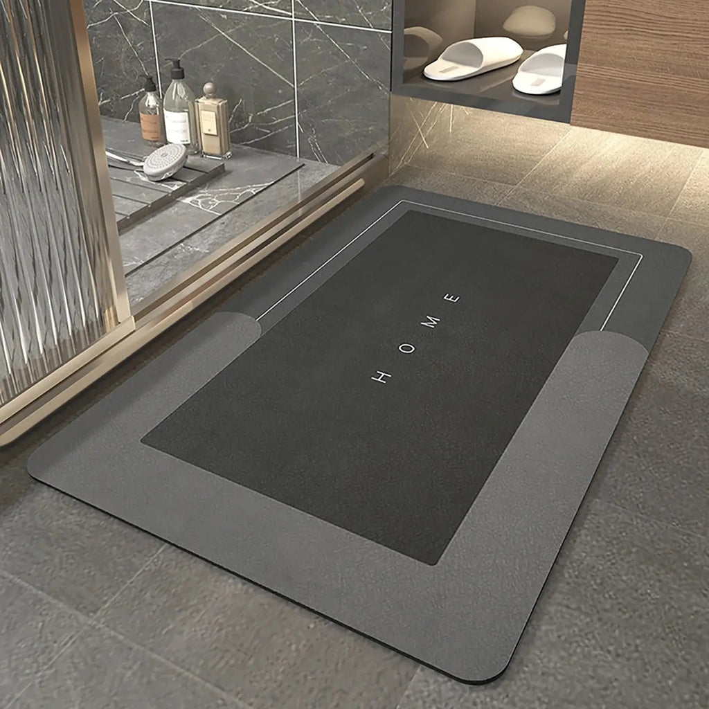Ultra-absorbent Bath Mat – Dries up to 5× faster than conventional mats