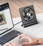 Ultra Lightweight Table Fan – Quiet and Compact for Optimal Cooling