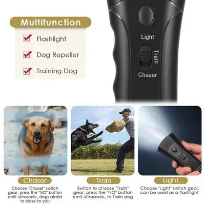 Ultrasonic Anti-Bark Device – Gentle Training Device for Dogs without Pain