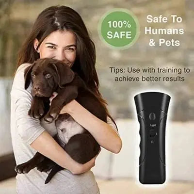 Ultrasonic Anti-Bark Device – Gentle Training Device for Dogs without Pain