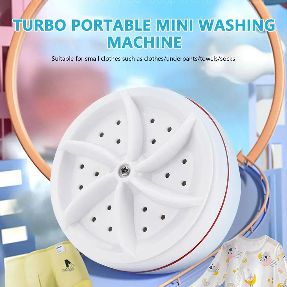 Ultrasonic cleaner portable – For laundry & washing in bucket or sink