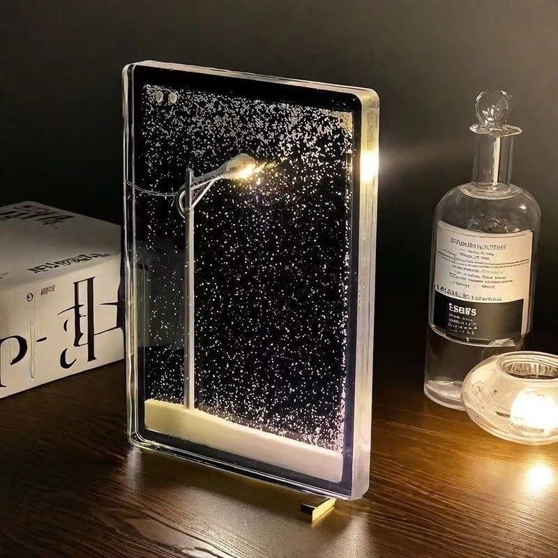 Eternal Snow Street Lamp Light