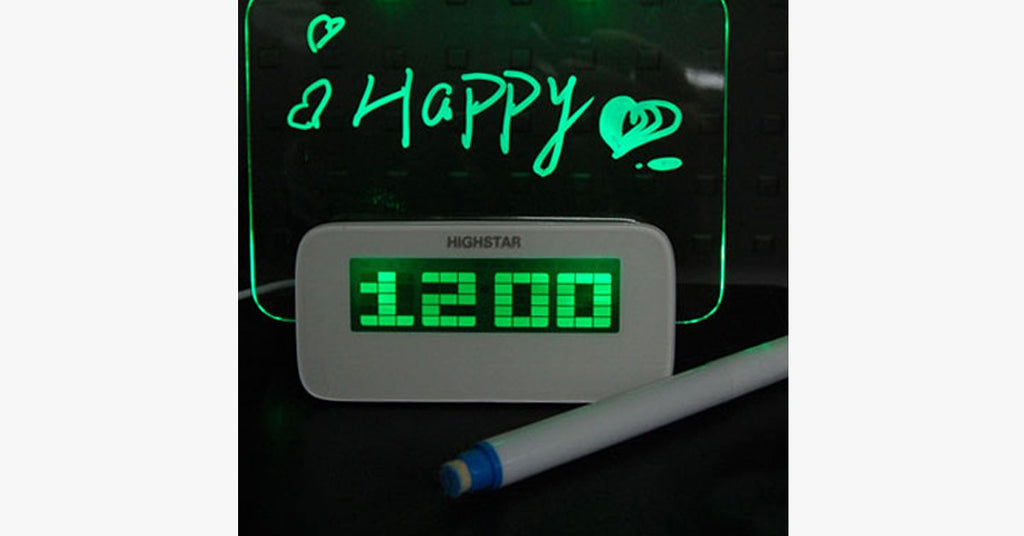 LED message board digital clock – Add a premium look to your place