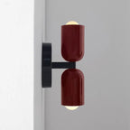 Double Head Wall Lamp Black Base