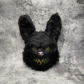 Scary Mask Furro | Unisex Halloween Mask | Cartoon Horror Design | Faux Fur