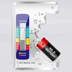Universal Battery Tester – Quick Test for AA, AAA, 9V & Button Cells