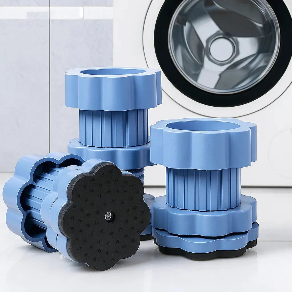 Universal Anti-Vibration Pads – Adjustable Washing Machine Mat