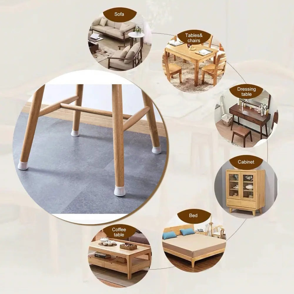 Universal Furniture Leg PRedectors – Scratch and Noise PRedection