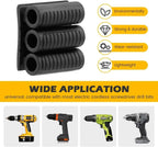 Universal self-adhesive drill holder – secure bit storage with strong hold