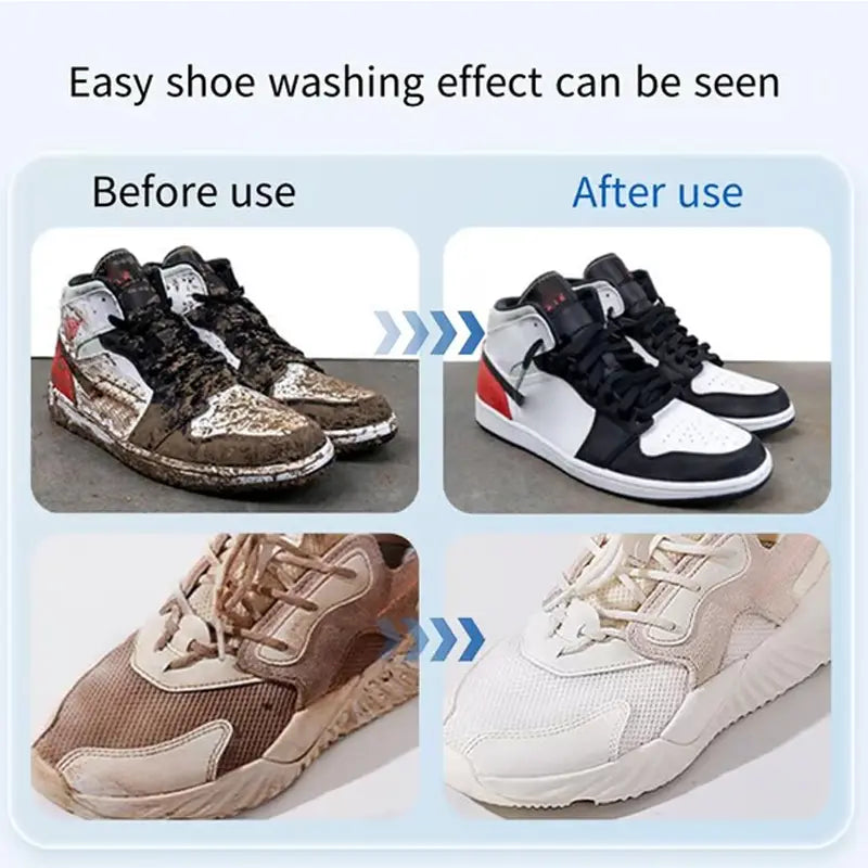 Universal Foam Cleaner for Shoes – No Rinsing Required