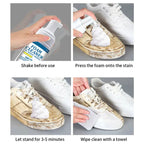 Universal Foam Cleaner for Shoes – No Rinsing Required