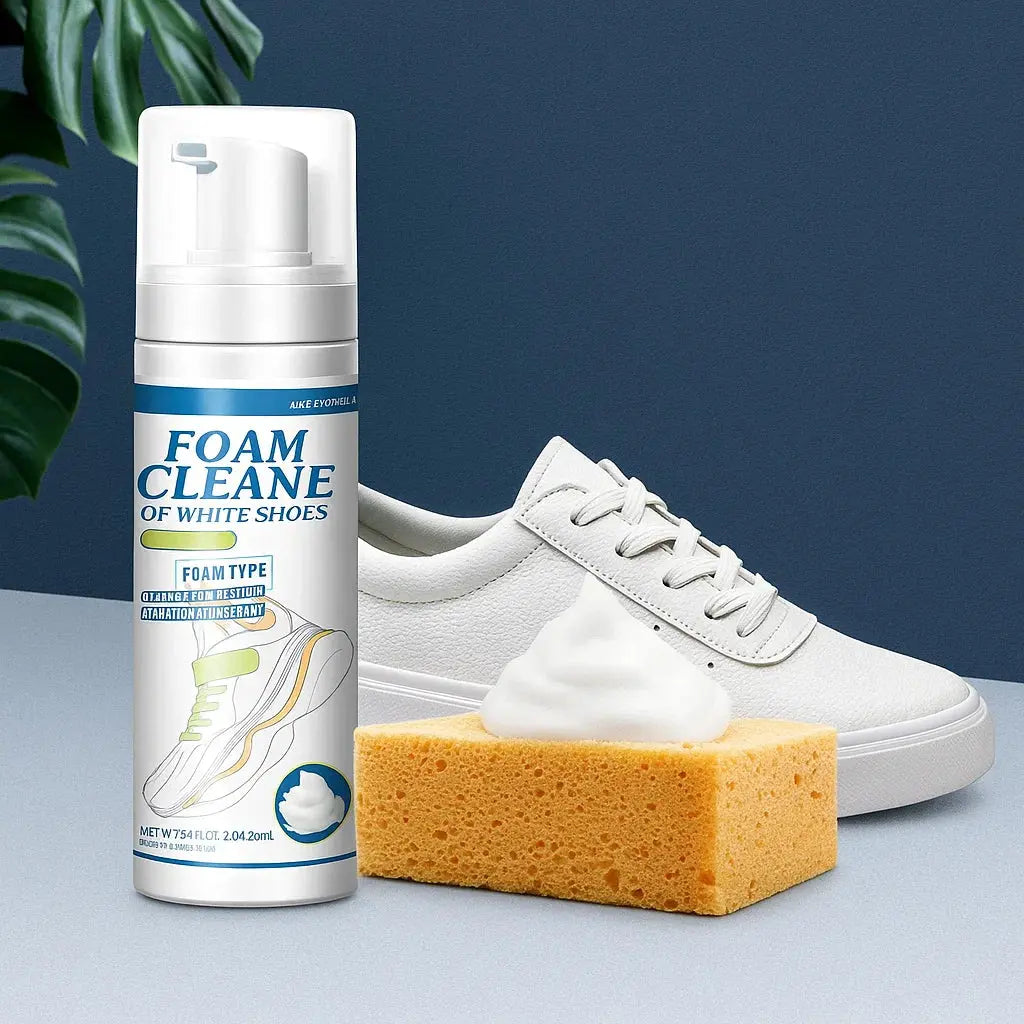 Universal Foam Cleaner for Shoes – No Rinsing Required