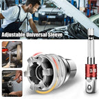 Universal Socket Wrench with Automatic Adjustment