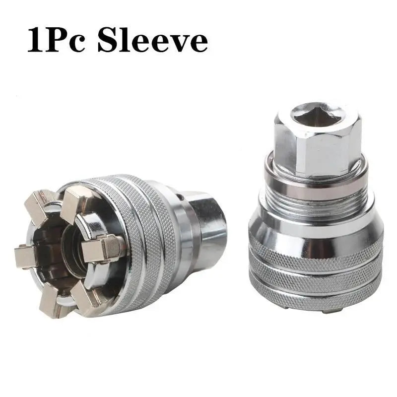 Universal Socket Wrench with Automatic Adjustment