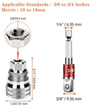 Universal Socket Wrench with Automatic Adjustment