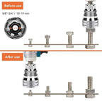 Universal Socket Wrench with Automatic Adjustment