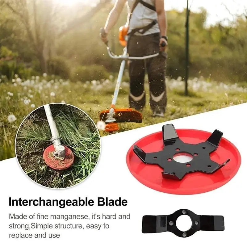 Weed Disc made of Manganese Steel – Efficient Weed Control for Garden and Lawn