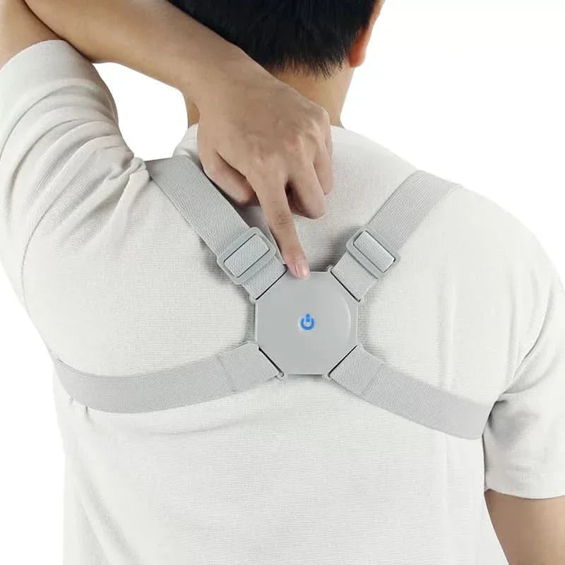 Smart Posture Brace with Adjustable Back Support Sensor