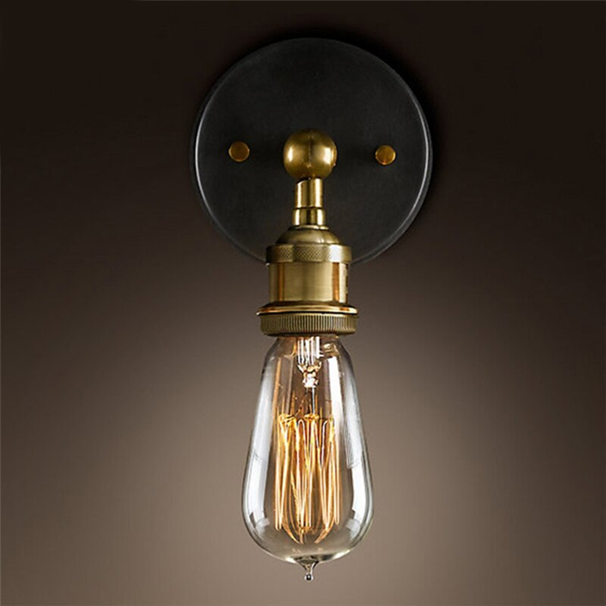 Modern Brass Wall In Country Style