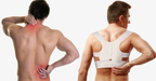 Posture-correcting back support