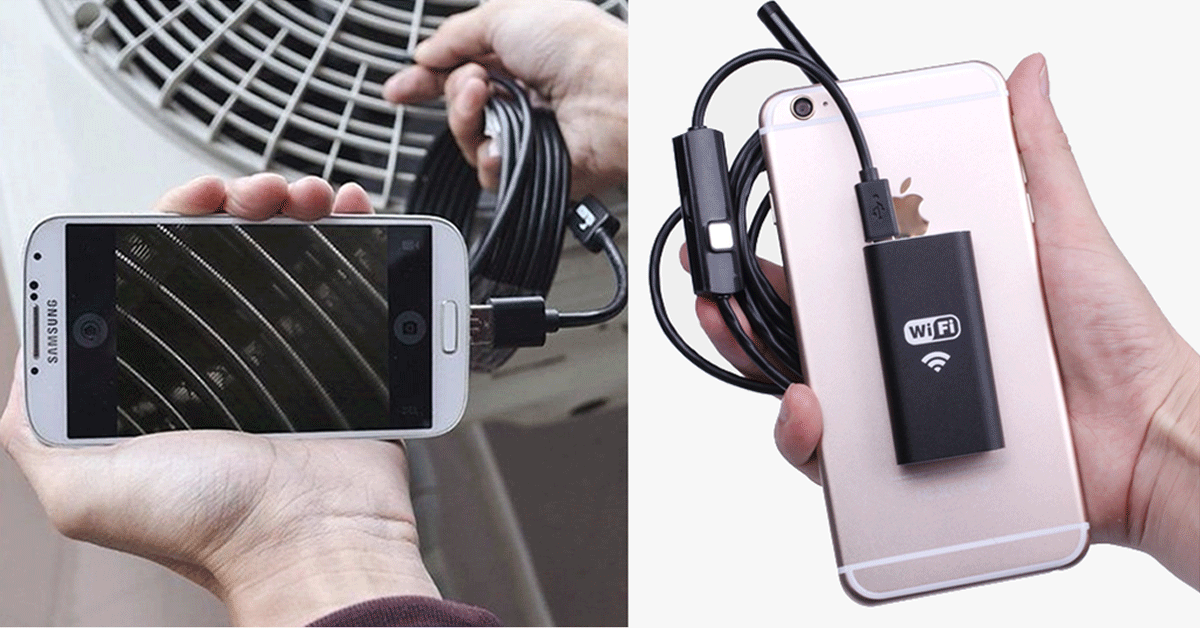 Endoscope camera – Click underwater now too!