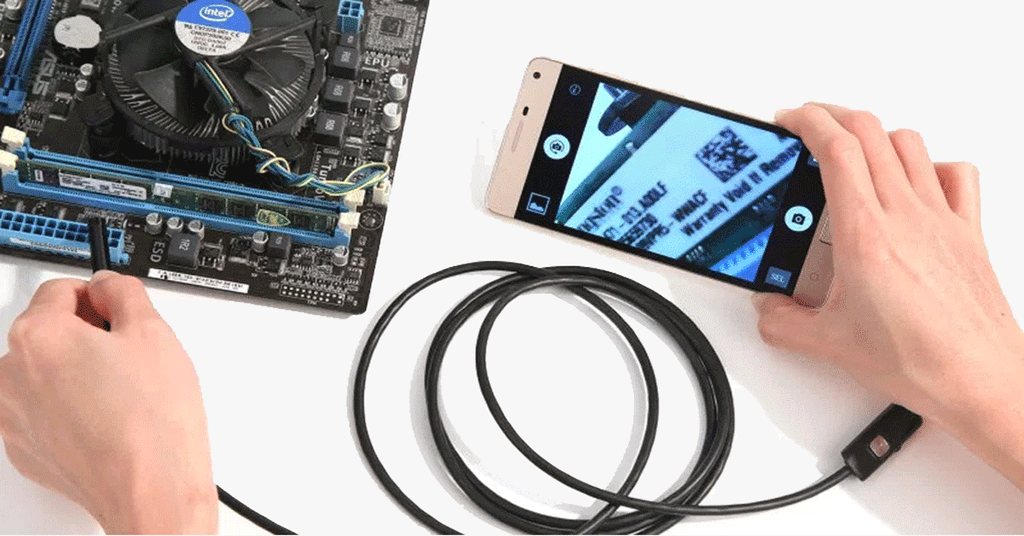 Endoscope camera – Click underwater now too!