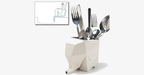 Elephant Cutlery Tray - Quickly and easily remove excess water!