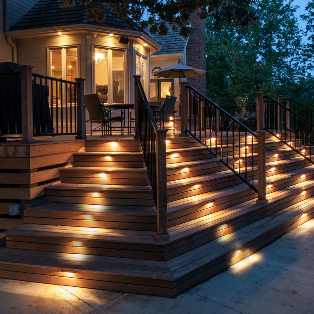 Outdoor Solar LED Step Light Waterproof