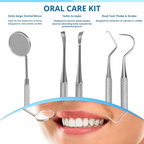 Dental Tools | Stainless Steel Tartar Remover Set for Home