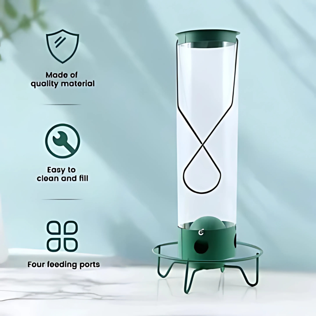 Bird Feeder | Squirrel-Proof Hanging Seed Feeder Outdoor