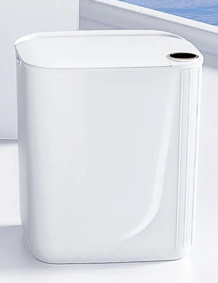 Smart Sensor Trash Can with Digital Display & Type-C Charging – CleanBin