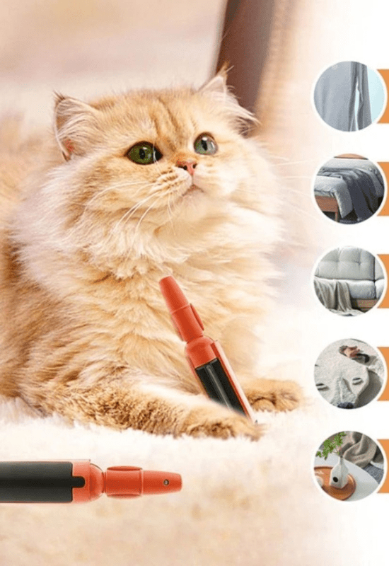 Reusable pet hair remover for sofa, clothes & carpet