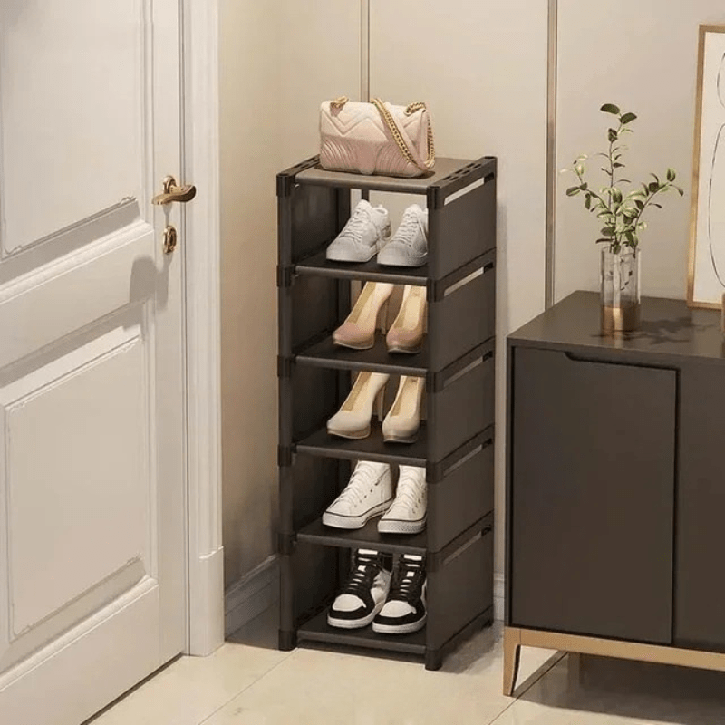 Saving Shoe Rack - Stackable shoe rack for corners and small spaces