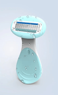 4-blade compact razor with storage box | Smooth skin on the go & at home