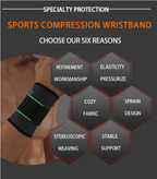 Wrist support with innovative 3D compression for pain relief & stabilisation
