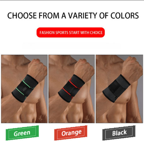 Wrist brace with stabilizing 3D compression