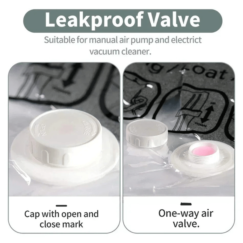 Vacuum Storage Bags for Clothing & Textiles