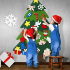 DIY Christmas tree for children - Learn creatively & playfully