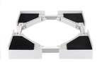 Adjustable Universal Washer and Dryer Stacking Kit