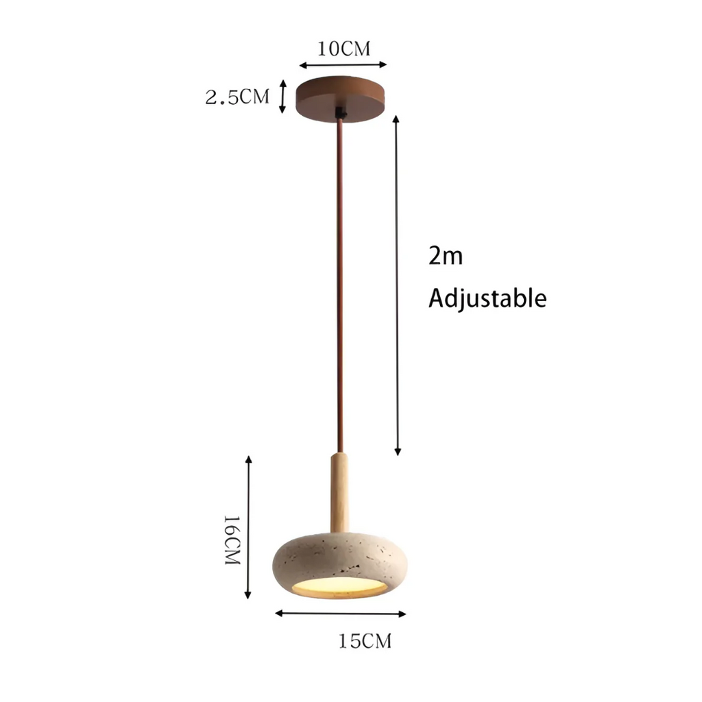 LED Retro Japanese Ceiling Lamp - TranquilHalo
