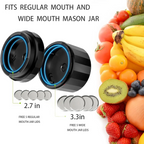 Electric Mason Jar Vacuum Sealer Set - Preserve Freshness Quickly!